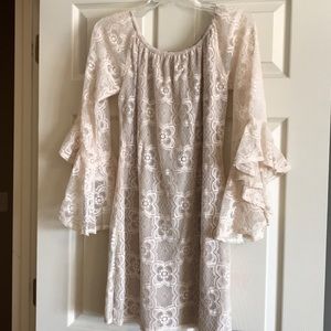 Judith March lace dress. Worn once!! Sz medium.